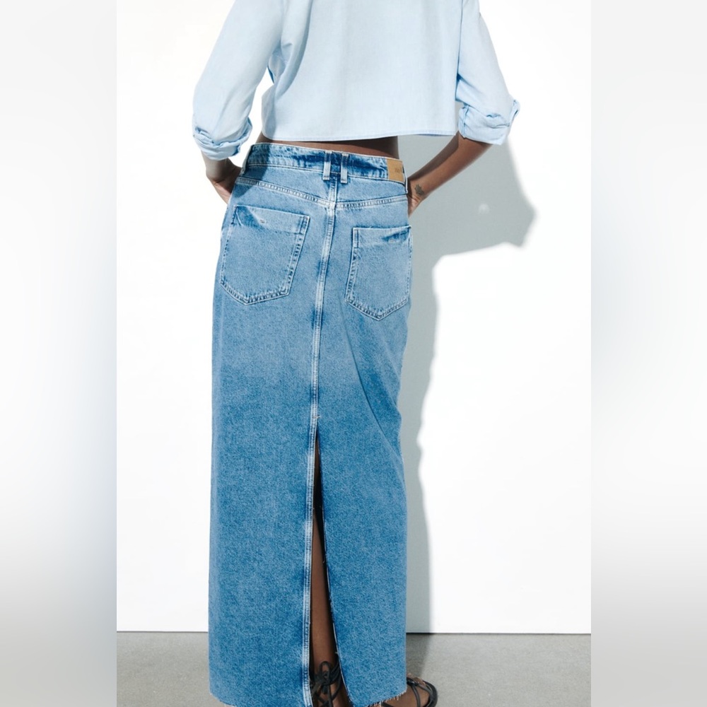 - Zara maxi denim skirt - Picture 7 of 11